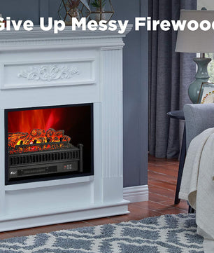 (Open Box) Eternal Flame EF23-PB Electric Fireplace Logs