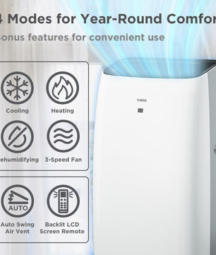 Greenland 14,000 BTU Portable Air Conditioner & Heater