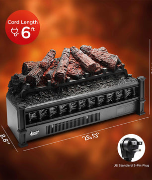Eternal Flame EF26-PB Electric Fireplace Logs