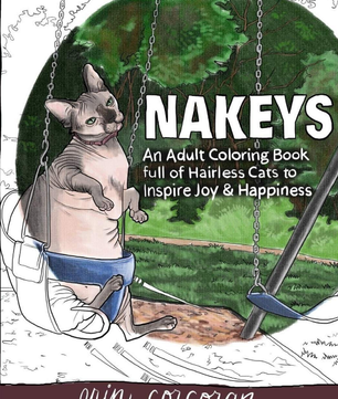 SPHYNX CAT COLORING BOOK!