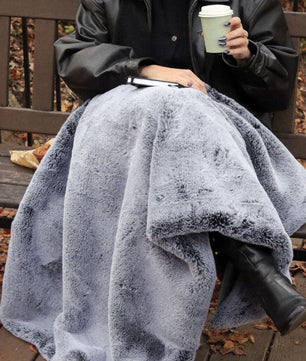 City Mink Lap Blanket by Apartment Therapy