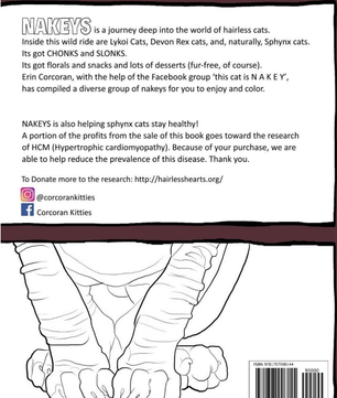 SPHYNX CAT COLORING BOOK!