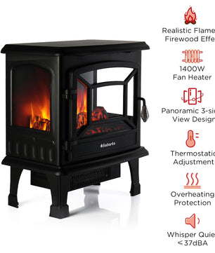 (Open Box) Suburbs TS20 Electric Fireplace Stove