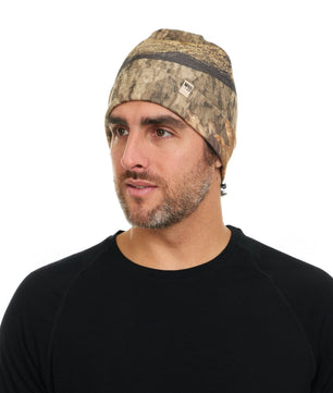 Lightweight - Ridge Cuff Beanie 100% Merino Wool