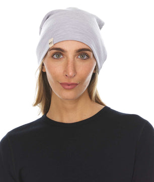 Lightweight - Ridge Cuff Beanie 100% Merino Wool