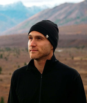 Lightweight - Ridge Cuff Beanie 100% Merino Wool