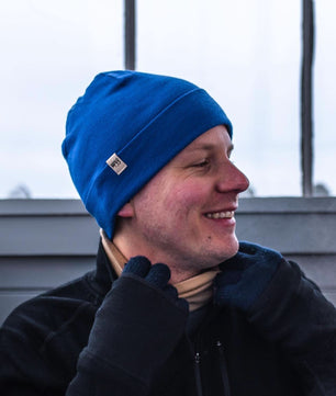 Lightweight - Ridge Cuff Beanie 100% Merino Wool
