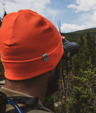 Lightweight - Ridge Cuff Beanie 100% Merino Wool
