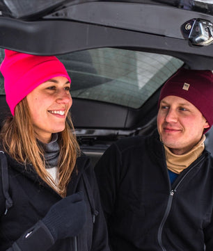 Lightweight - Ridge Cuff Beanie 100% Merino Wool