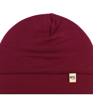 Lightweight - Ridge Cuff Beanie 100% Merino Wool