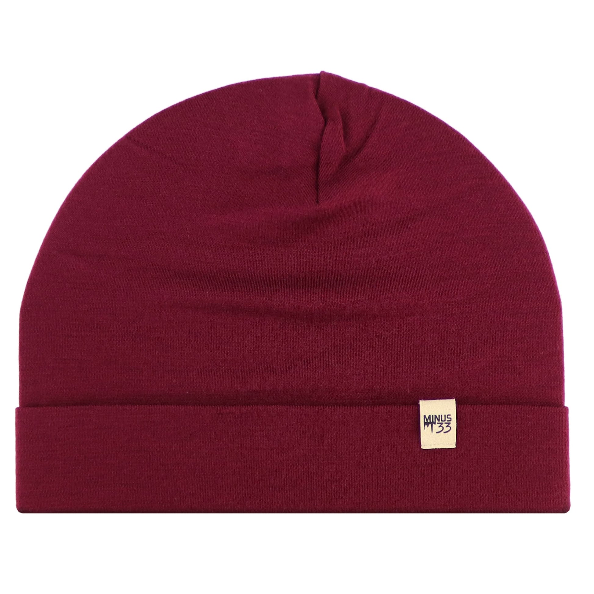 Lightweight - Ridge Cuff Beanie 100% Merino Wool