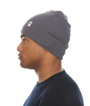Lightweight - Ridge Cuff Beanie 100% Merino Wool