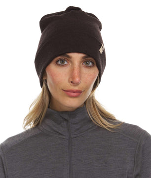 Lightweight - Ridge Cuff Beanie 100% Merino Wool