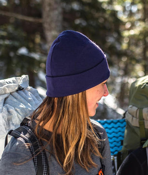 Lightweight - Ridge Cuff Beanie 100% Merino Wool