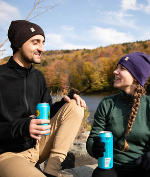 Lightweight - Ridge Cuff Beanie 100% Merino Wool
