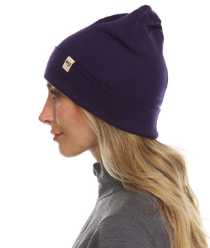 Lightweight - Ridge Cuff Beanie 100% Merino Wool