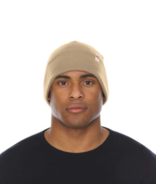 Lightweight - Ridge Cuff Beanie 100% Merino Wool