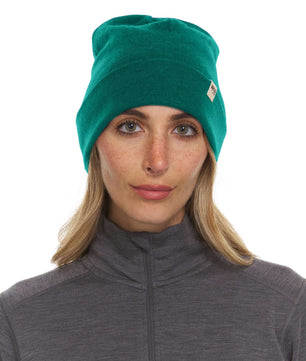 Lightweight - Ridge Cuff Beanie 100% Merino Wool