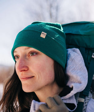 Lightweight - Ridge Cuff Beanie 100% Merino Wool