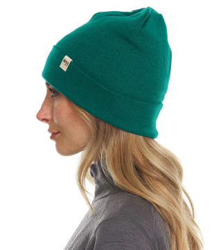 Lightweight - Ridge Cuff Beanie 100% Merino Wool