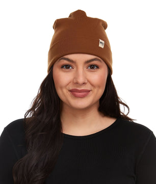 Lightweight - Ridge Cuff Beanie 100% Merino Wool