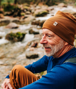Lightweight - Ridge Cuff Beanie 100% Merino Wool