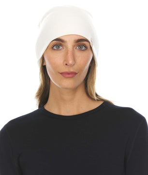 Lightweight - Ridge Cuff Beanie 100% Merino Wool