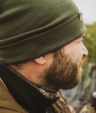 Lightweight - Ridge Cuff Beanie 100% Merino Wool
