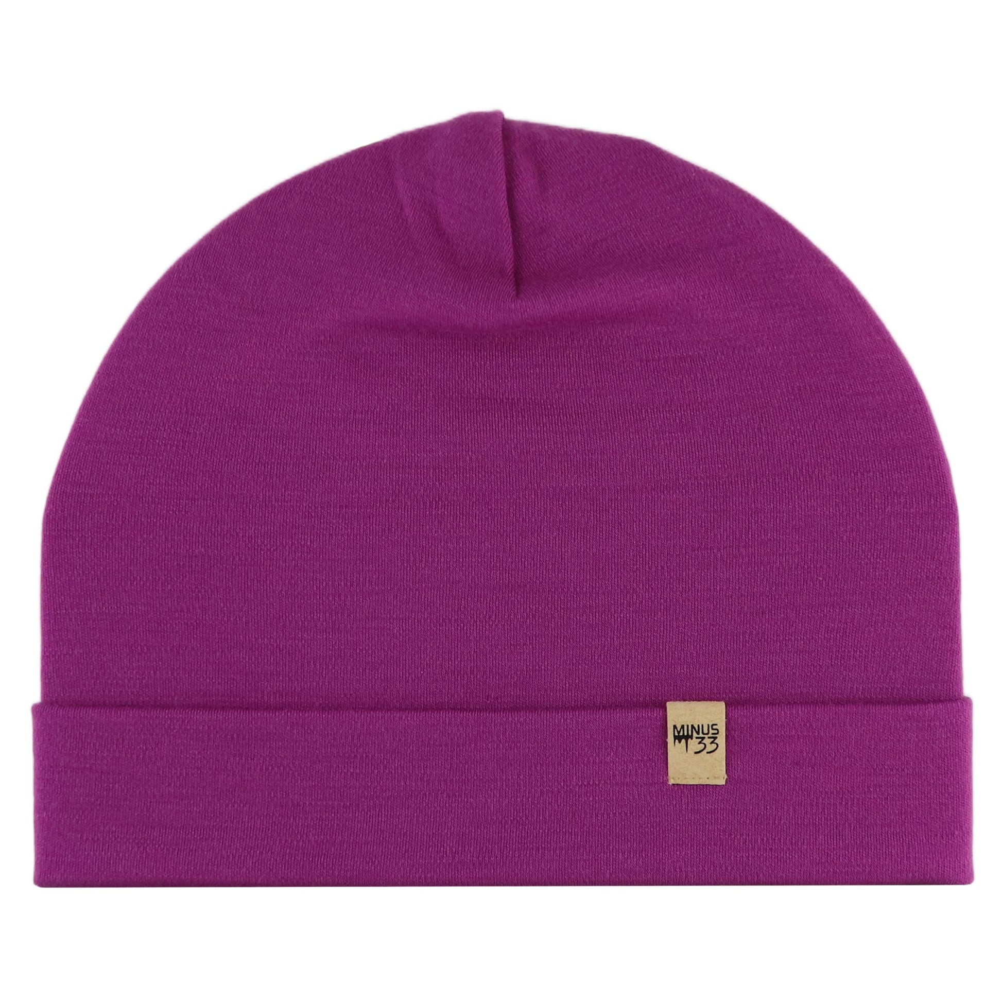 Lightweight - Ridge Cuff Beanie 100% Merino Wool