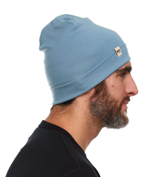 Lightweight - Ridge Cuff Beanie 100% Merino Wool