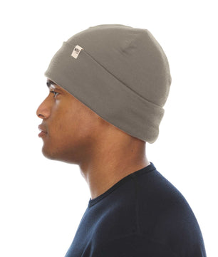 Lightweight - Ridge Cuff Beanie 100% Merino Wool