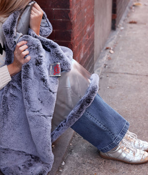 City Mink Lap Blanket by Apartment Therapy