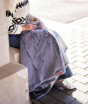 City Mink Lap Blanket by Apartment Therapy