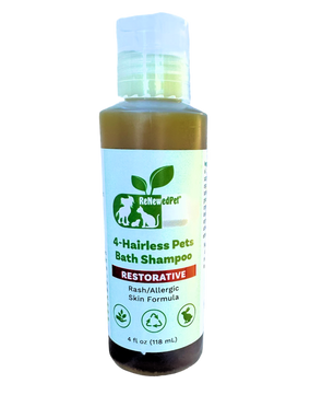4-HAIRLESS PETS RESTORATIVE BATH SHAMPOO