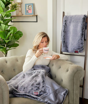 City Mink Lap Blanket by Apartment Therapy
