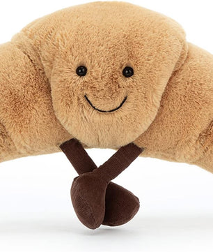 Jellycat Amuseables Croissant Stuffed Toy, Small 8.5 inches - Pastry Plush - Fun Gift Idea