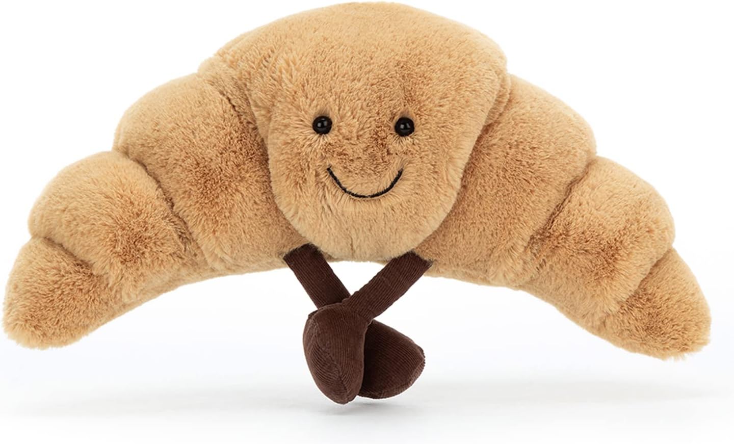 Jellycat Amuseables Croissant Stuffed Toy, Small 8.5 inches - Pastry Plush - Fun Gift Idea