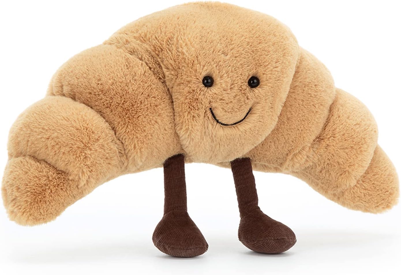 Jellycat Amuseables Croissant Stuffed Toy, Small 8.5 inches - Pastry Plush - Fun Gift Idea