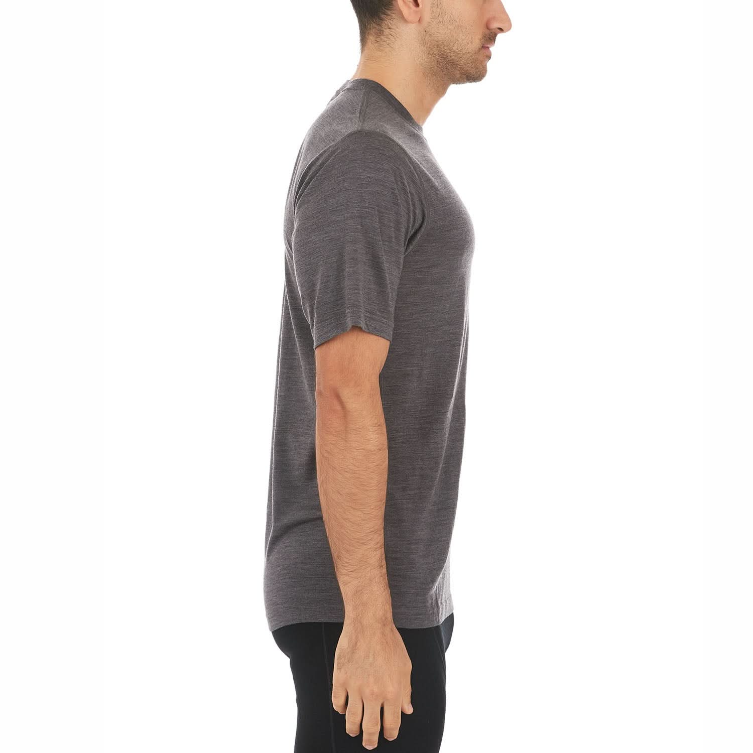 Lightweight - Algonquin Men's Wool T Shirt Crew 100% Merino Wool