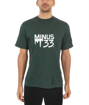 Lightweight - Merinoholics Logo'd T-Shirt 100% Merino Wool