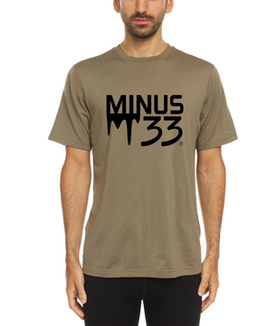 Lightweight - Merinoholics Logo'd T-Shirt 100% Merino Wool
