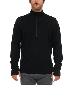 Heavyweight - Men's Wool 1/4 Zip Wilderness