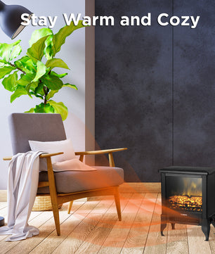 Suburbs TS17 Electric Fireplace Stove Heater