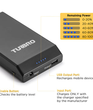 (Open Box) AirSupply MS12 Replacement Battery, 19,200mAh Rechargeable, 50-Hour Runtime