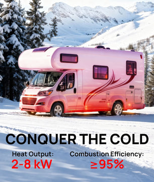 Arcade H8BP Diesel Heater, 8kW Triple Power, All-in-One Compact