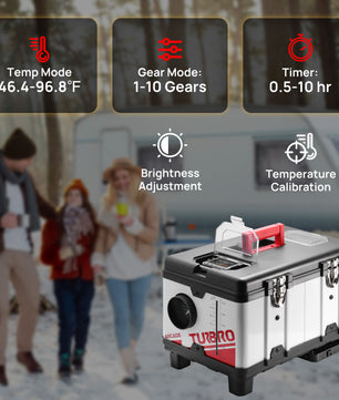 Arcade T8BP Diesel Heater, 9kW Triple Power, Toolbox Design
