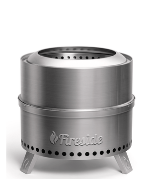 Pluto R19-SS Smokeless Outdoor Fire Pit -  Stainless Steel