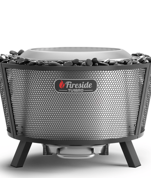 Fireside Pluto R29 Outdoor Fire Pit  - Painted Black