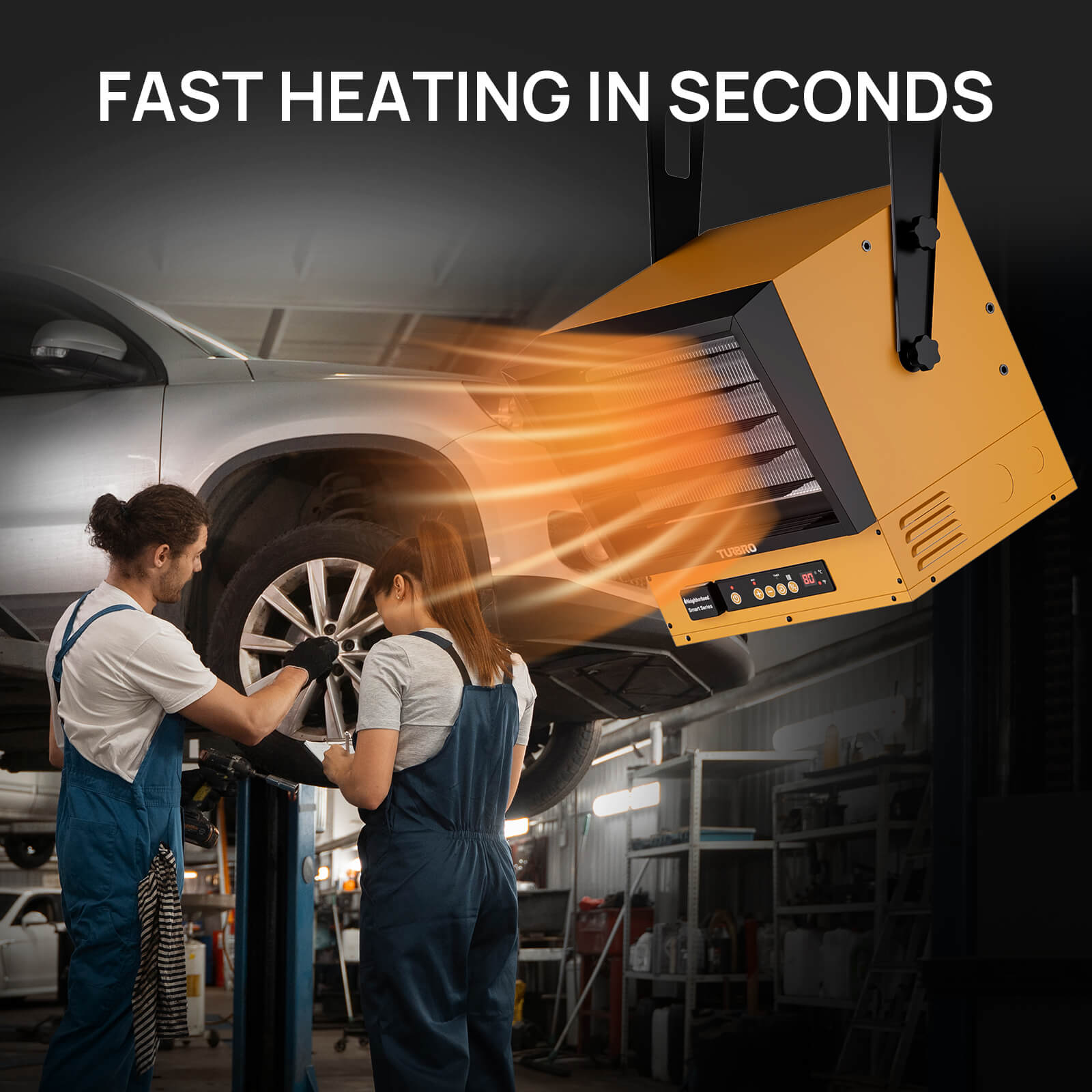 (Open Box) Neighborhood GH10K & GH15K Smart Garage Heater - WiFi Enable