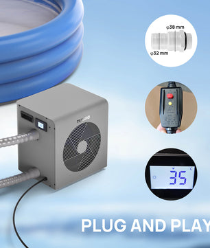 Beluga Inverter Swimming Pool Heat Pump - European version